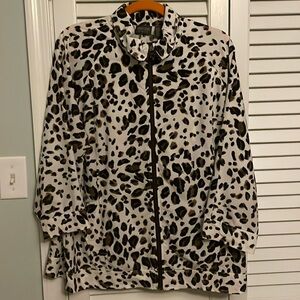 Size 3- 3/4 sleeve animal print